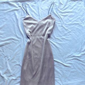 Champagne Midi Cocktail Dress